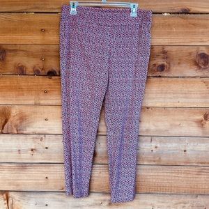 ⚡️Margaret M slimming pant floral, ankle length